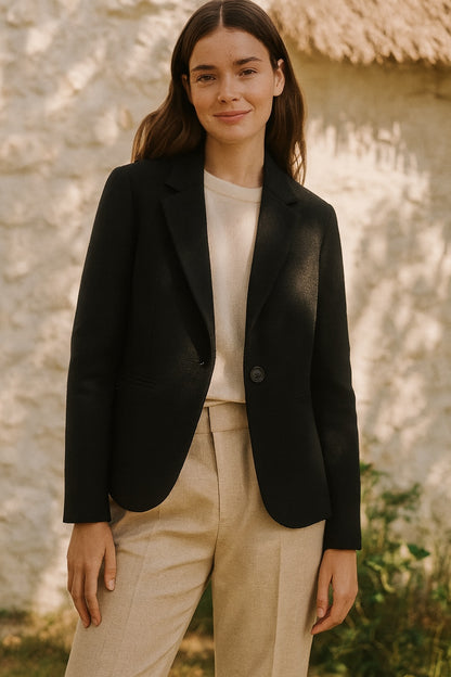 marjolaine wool blazer