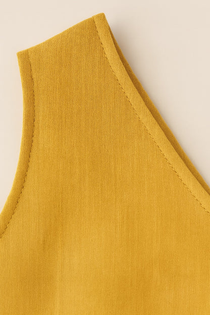 aveline cotton & linen dress