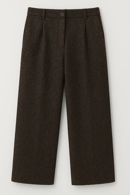 emmanuelle wool trousers