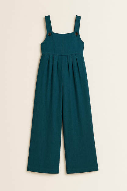 gabrielle linen & cotton jumpsuit