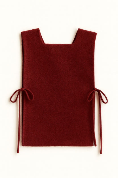 charlotte cashmere tie top