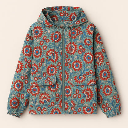valentina blockprint jacket