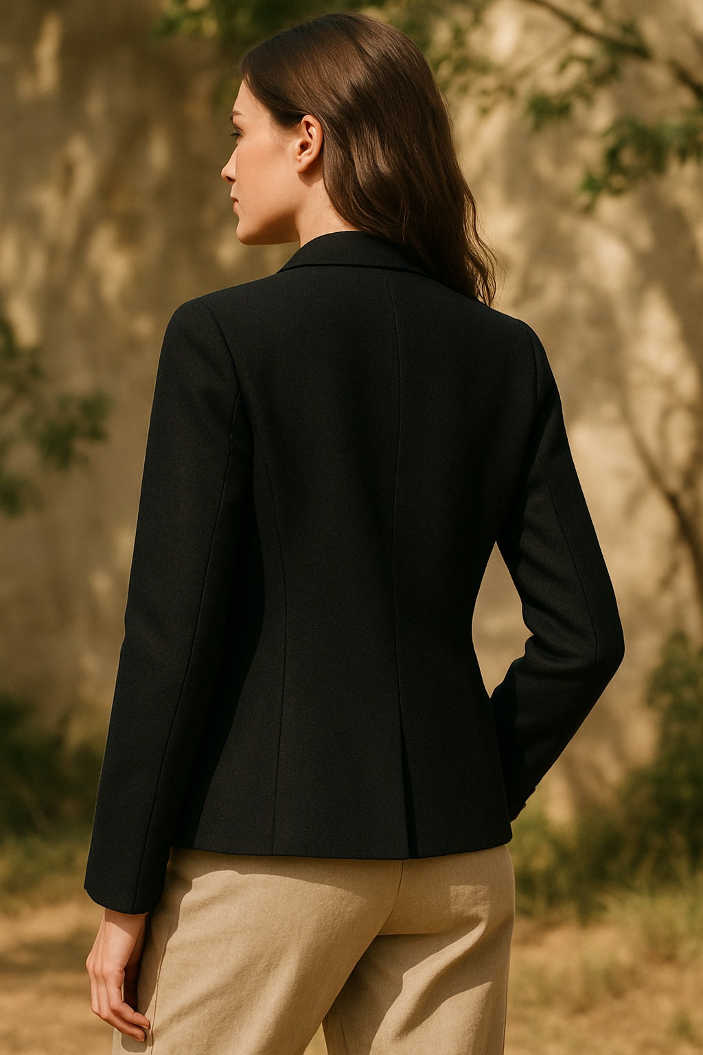 marjolaine wool blazer
