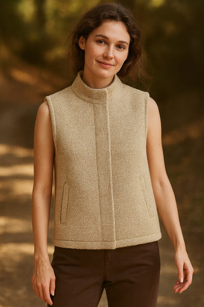 camille wool vest