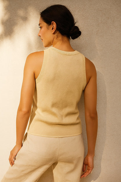 lou pure cashmere top