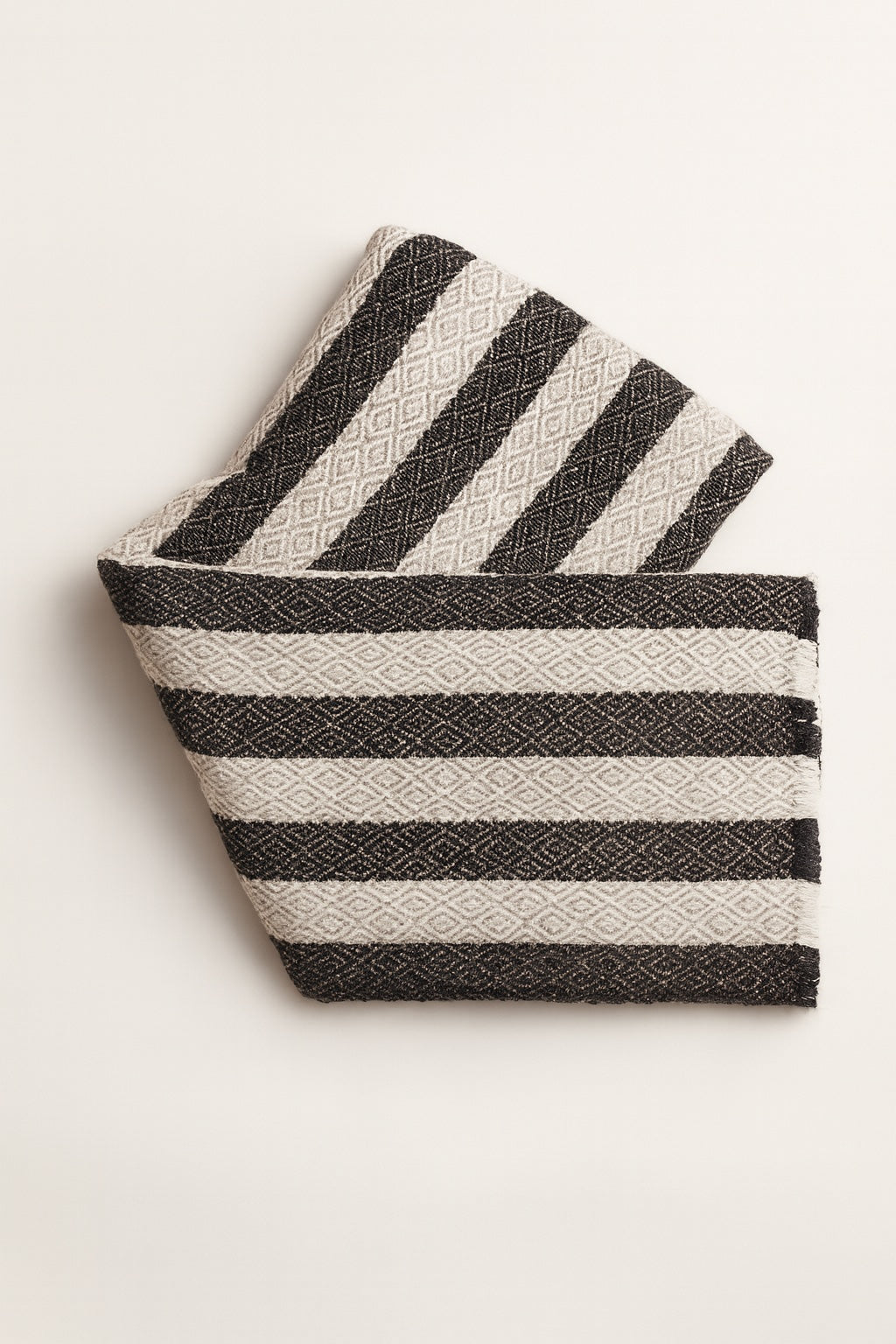 mélodie pure cashmere patterned scarf