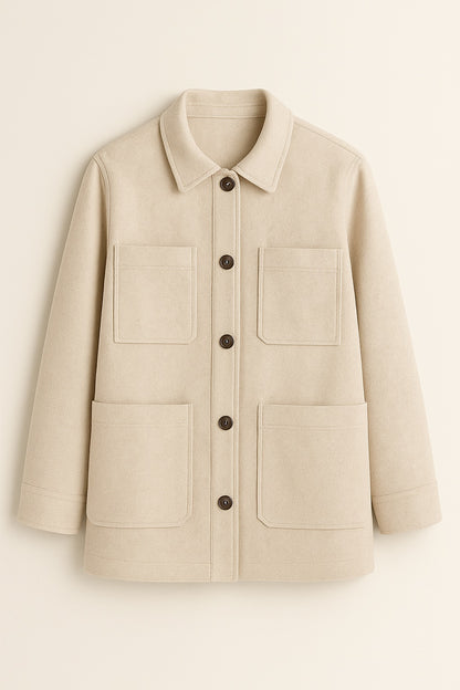 chloé cashmere 4-pockets jacket