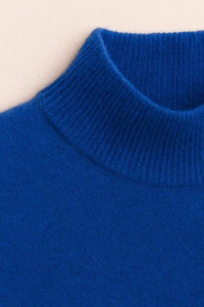 lola cashmere mock-neck