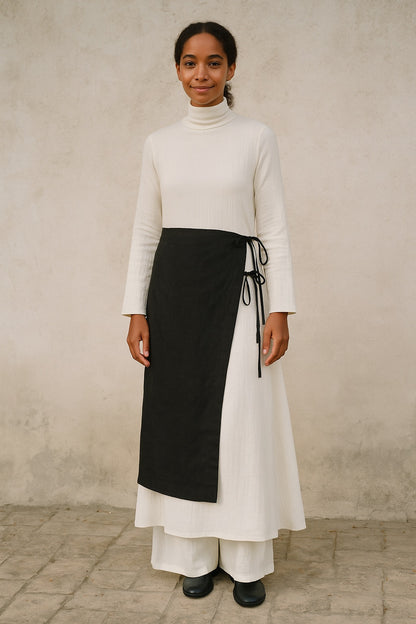 soraya tie skirt