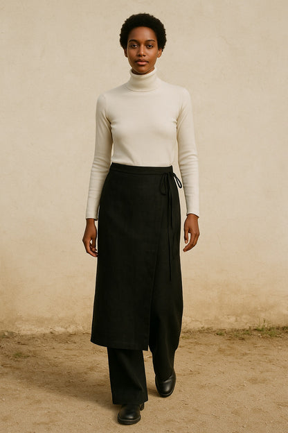 soraya tie skirt