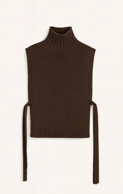 zoé pure cashmere knit vest