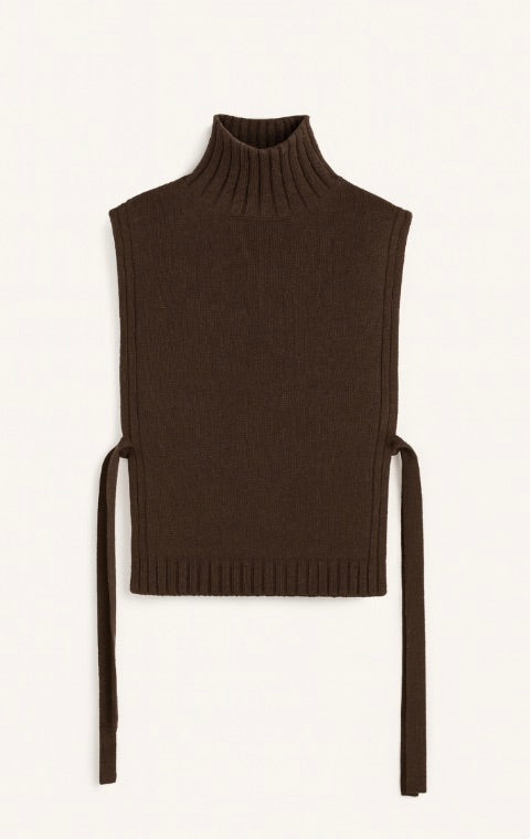 zoé pure cashmere knit vest