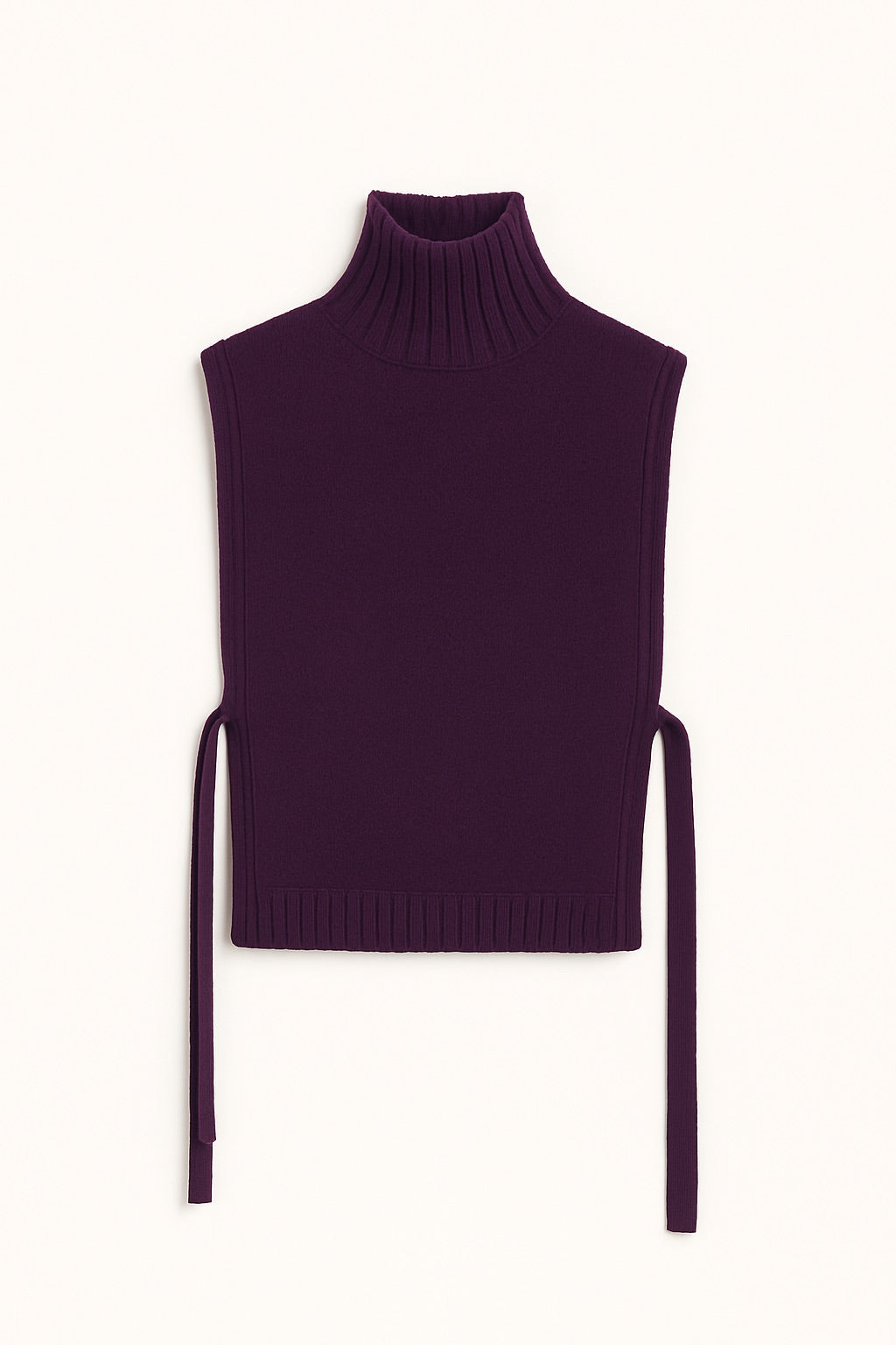 zoé pure cashmere knit vest