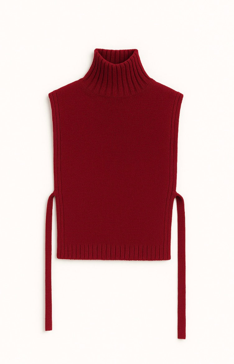 zoé pure cashmere knit vest