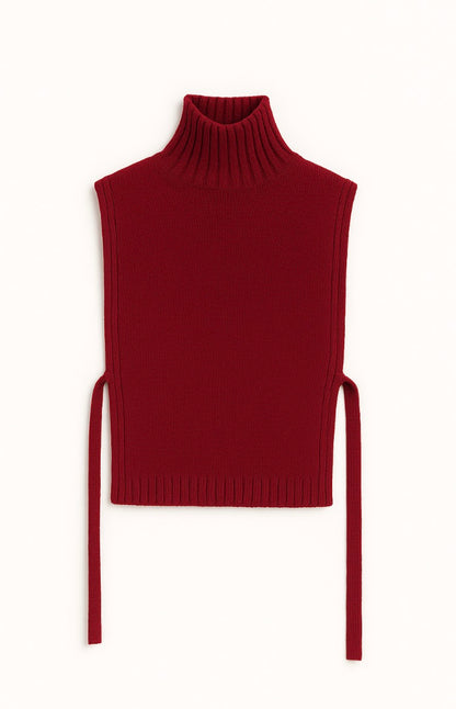 zoé pure cashmere knit vest
