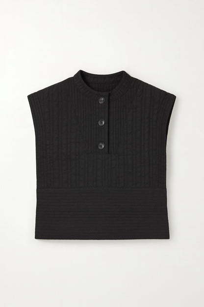 lucette quilt vest