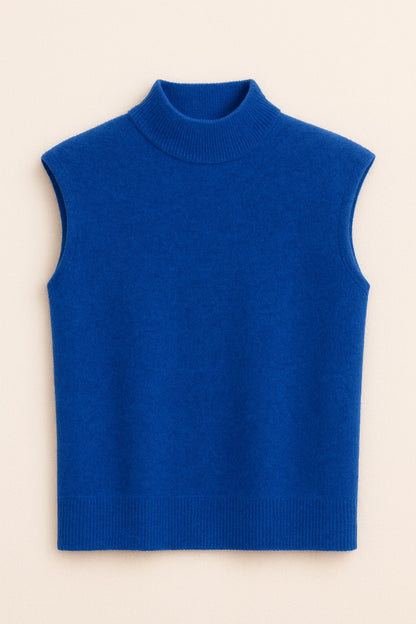 lola cashmere mock-neck