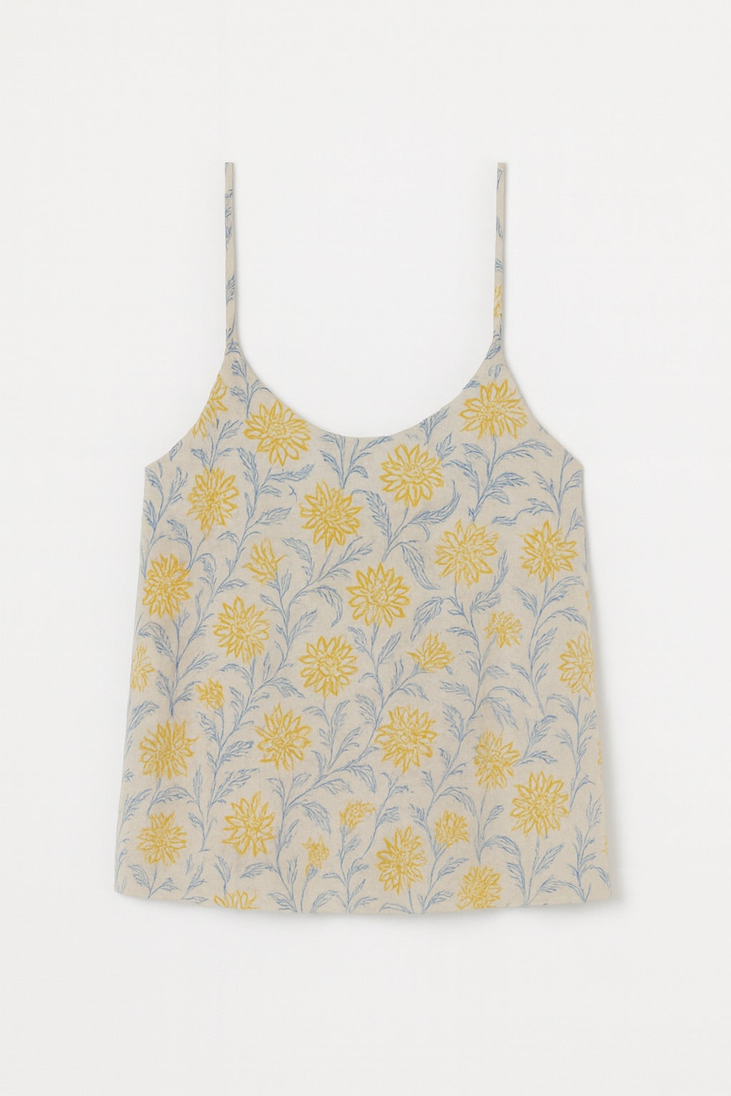 zara blockprint top