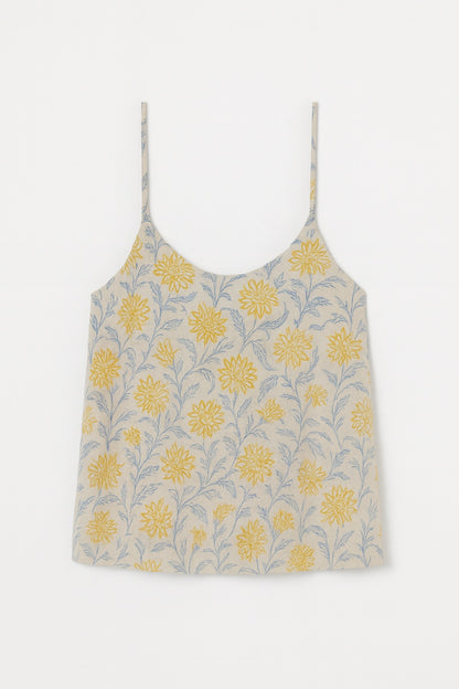 zara blockprint top