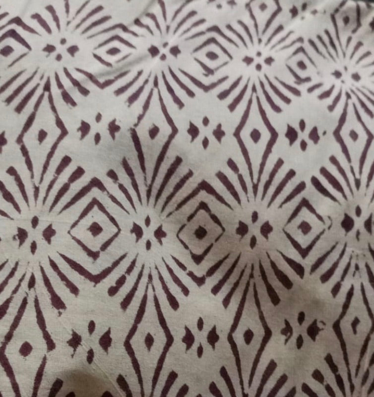 zara blockprint top