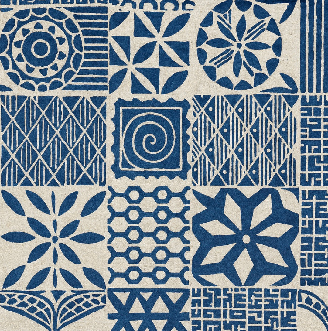 lara blockprint set